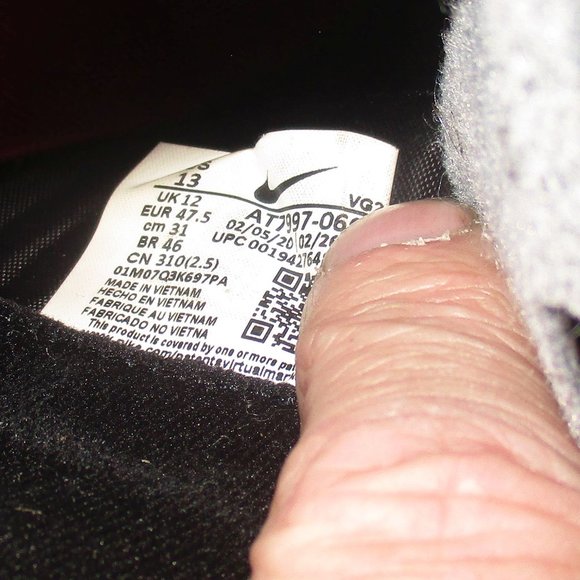 Nike Mens Mercurial Vapor 13 AT7997-060 Black Soccer Cleats Men's Shoes Size 13 - Picture 6 of 11